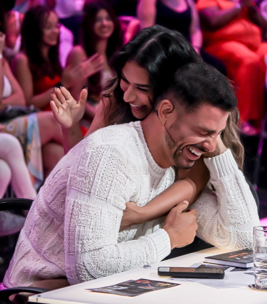 Cauã Reymond e Simone Mendes no Domingão