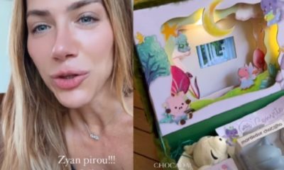 Giovanna Ewbank e o convite de anversário da filha de VIih Tube
