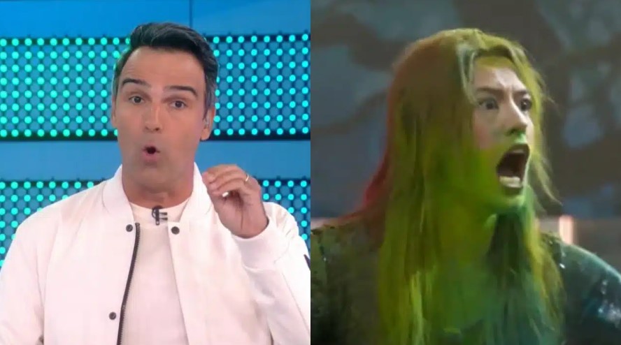 Tadeu Schmidit e Beatriz