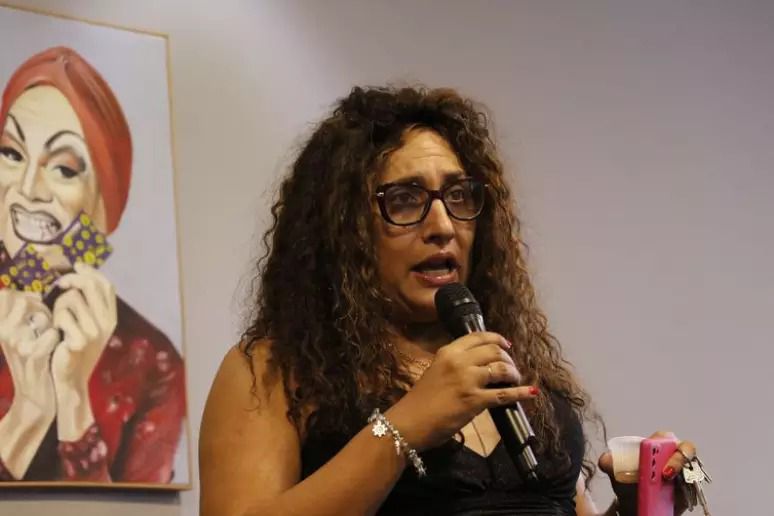 Maria Eduarda Aguiar, líder do grupo "Mulheres de Frente" (Foto: Divulgação)