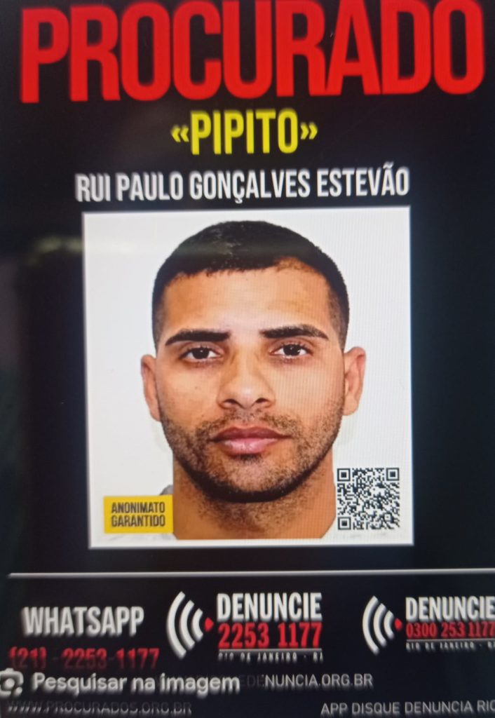 Miliciano Pipito é procurado pela polícia
