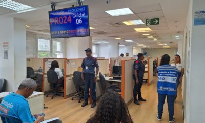 Sede do Procon, no Centro do RIo