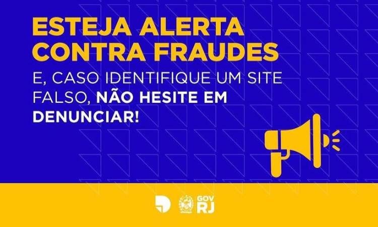 Detran faz alerta à população sobre site falso