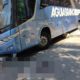 Motorista de ônibus passa mal no volante e atropela mulher no Centro do Rio (Foto: Mateus Mesquita/ Super Rádio Tupi)