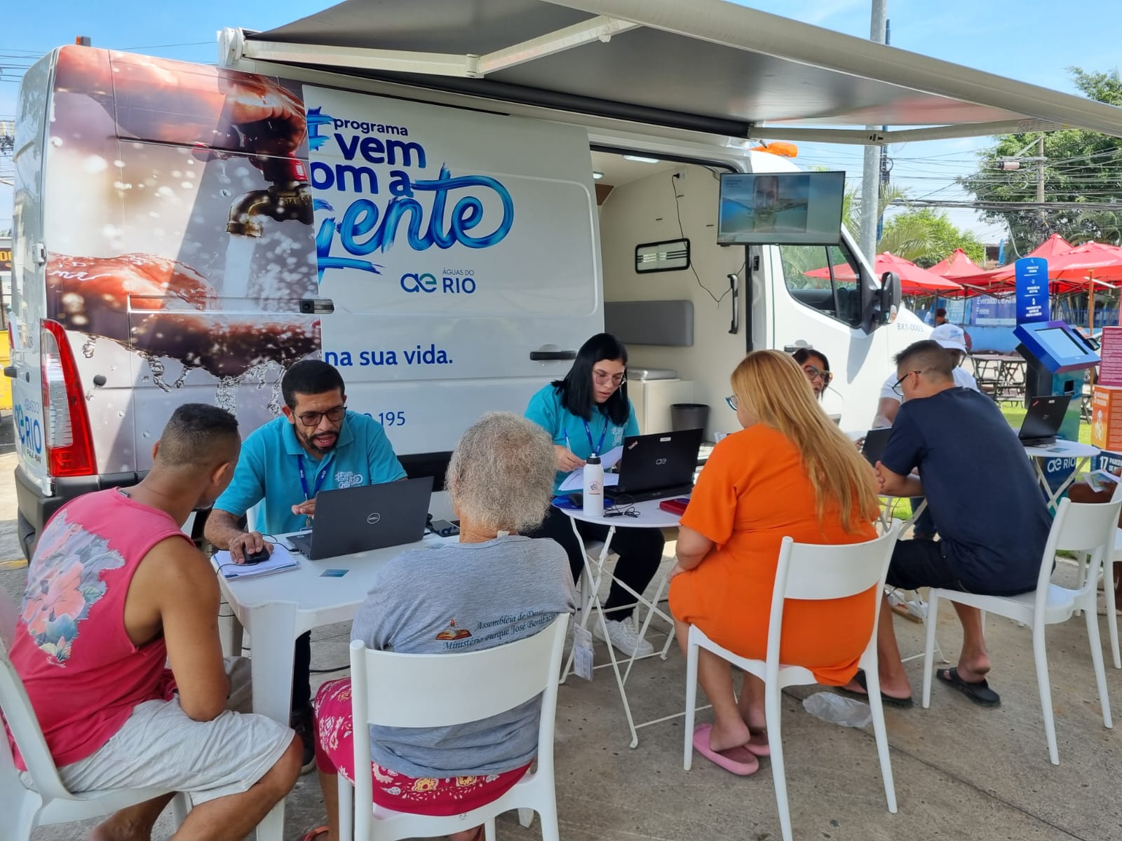 Águas do Rio leva ação social a Belford Roxo