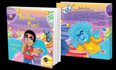 Poeta e escritor infantil Bruno Black lança o livro 'Senhor pum' (Foto: Divulgação)