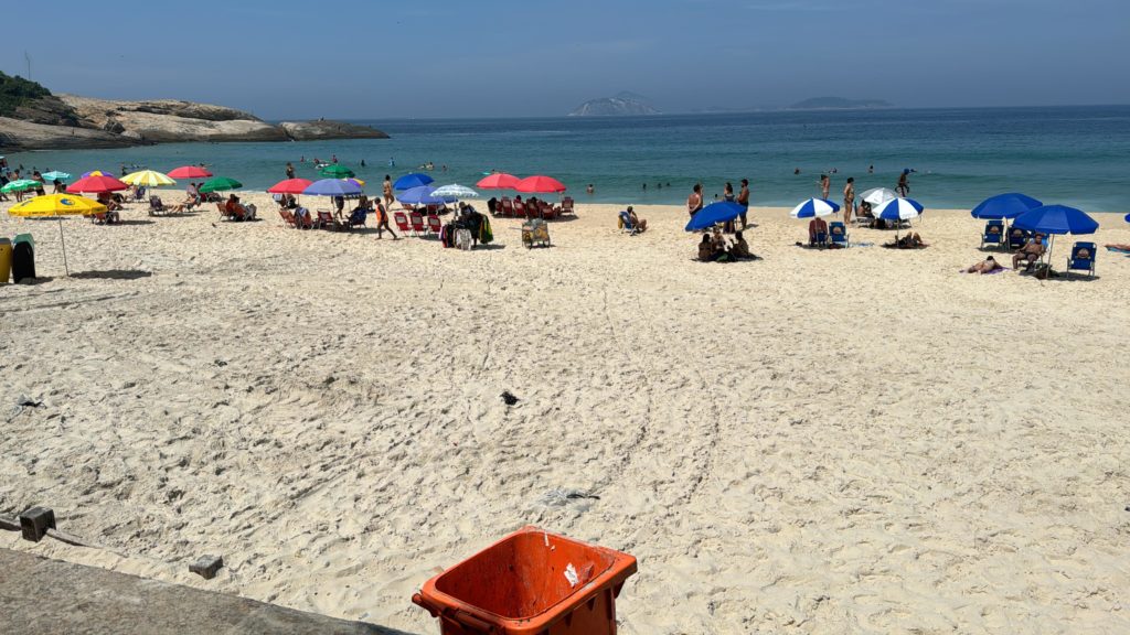 Praia do Arpoador, na Zona Sul do Rio