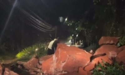 Deslizamento de terra em Petrópolis