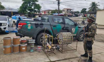 Polícia fecha fábrica clandestina de linha chilena na Baixada