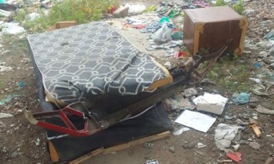 Cama jogada em linha aérea causou suspensão da circulação de trens em Saracuruna