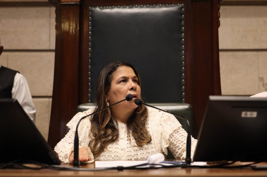 Vereadora Tânia Bastos, do Republicanos.