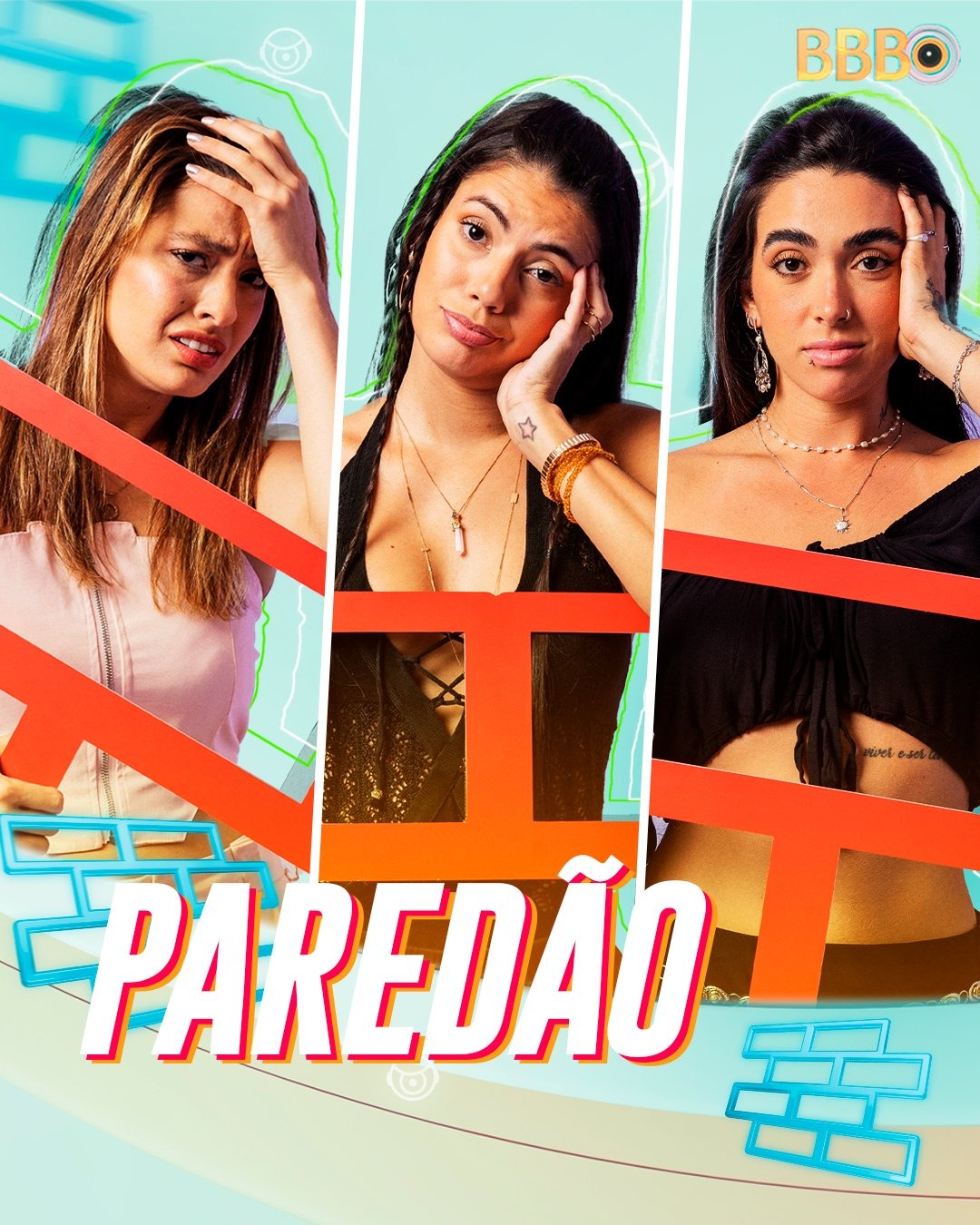 BBB 24: Fernanda, Giovanna e Beatriz são os emparedados da semana (Foto: Divulgação)