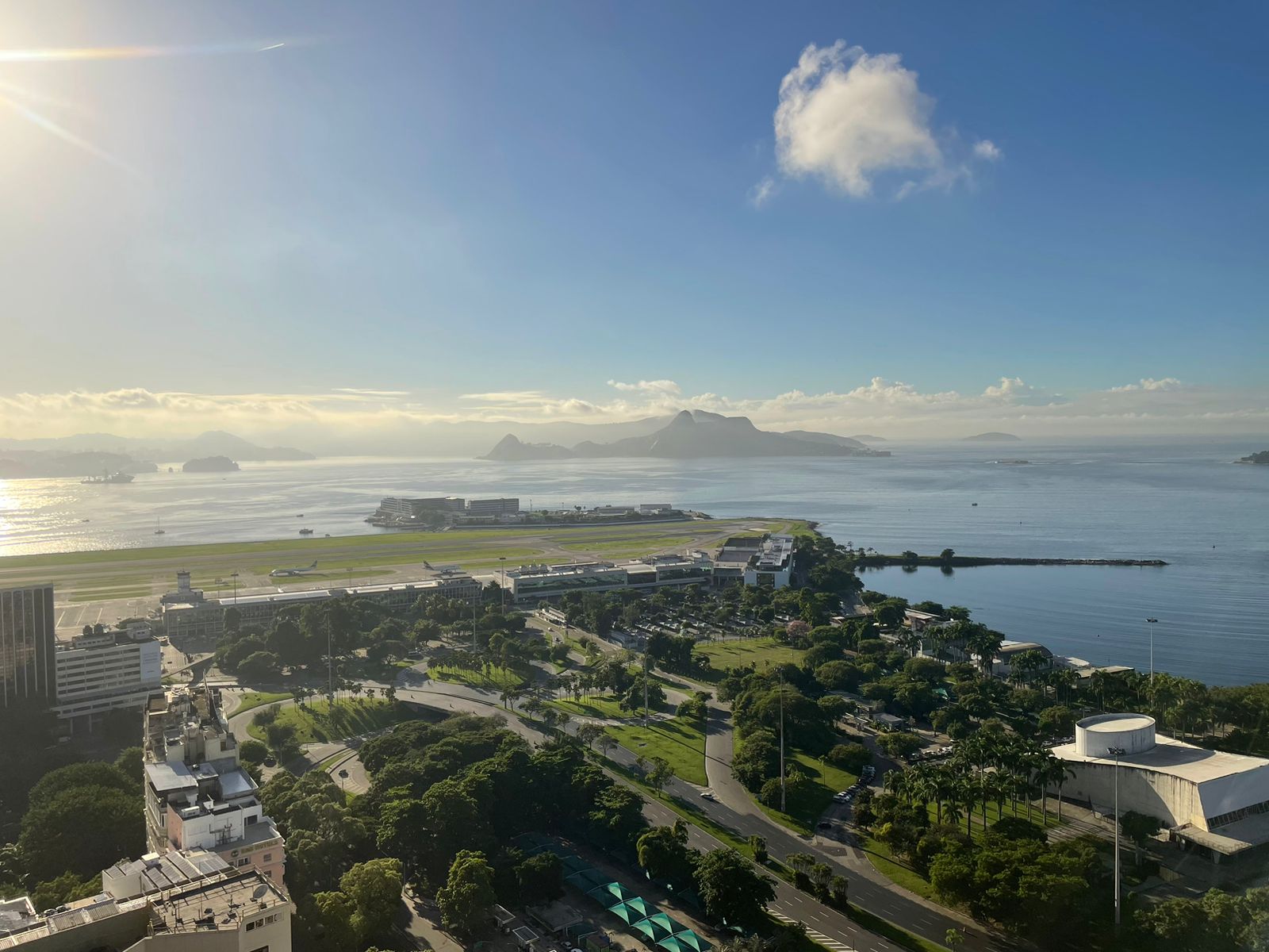 Domingo será de céu nublado no Rio (Foto: Victor Yemba/ Super Rádio Tupi)