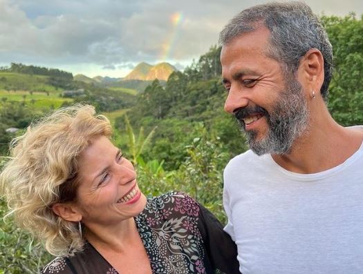 Marcos Palmeira homenageia a mulher