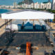 Palco do show de Madonna na Praia de Copacabana