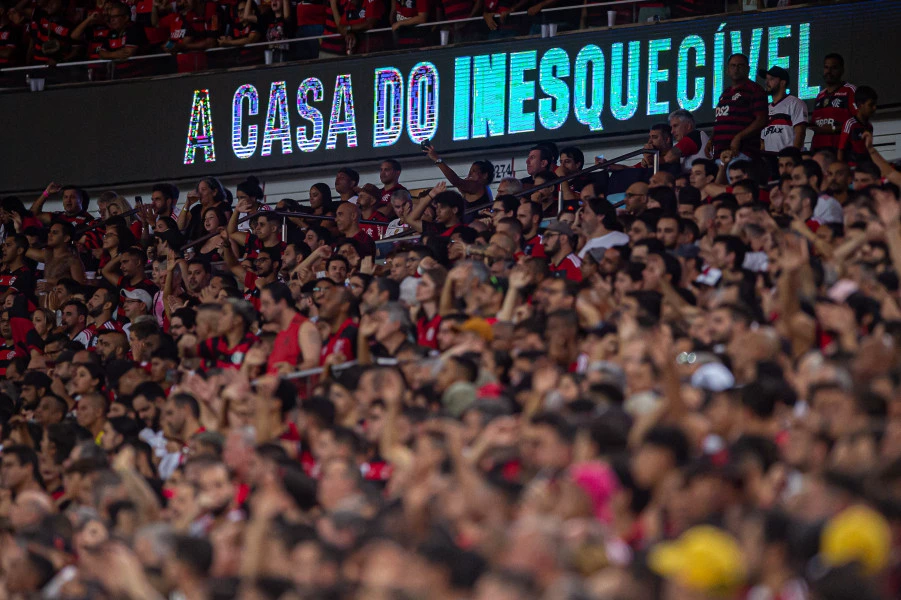 Torcida do Flamengo no Maracanã (FOTO: Paula Reis/Flamengo)