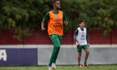 Keno. Treino do Fluminense (FOTO: Marcelo Gonçalves/Fluminense FC)