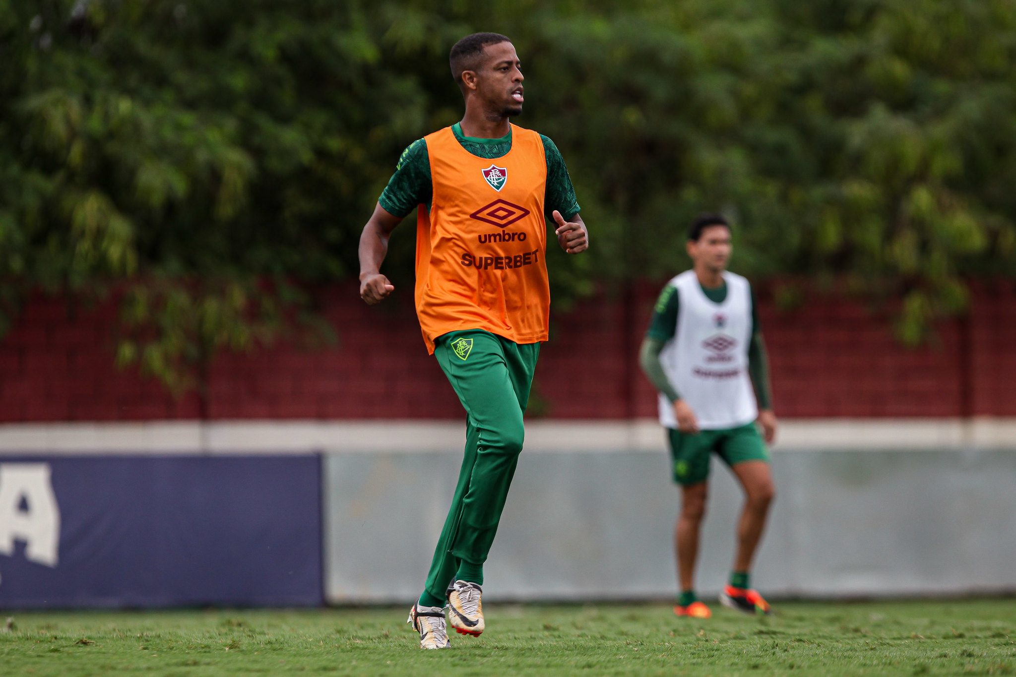 Keno. Treino do Fluminense (FOTO: Marcelo Gonçalves/Fluminense FC)