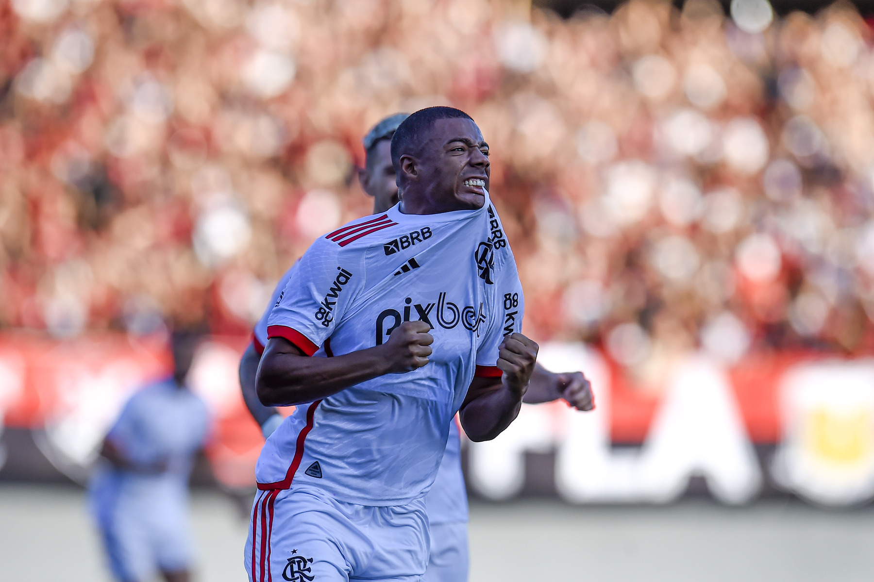 De La Cruz. Atletico-GO x Flamengo - Campeonato Brasileiro (FOTO: Marcelo Cortes/Flamengo)
