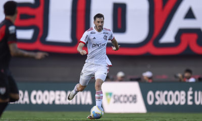 Matias Viña. Atletico-GO x Flamengo - Campeonato Brasileiro (FOTO: Marcelo Cortes/Flamengo)