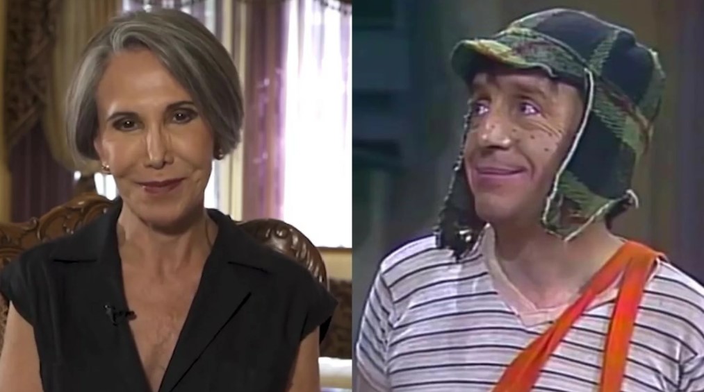 Florinda Meza e Roberto Bolaños como Chaves