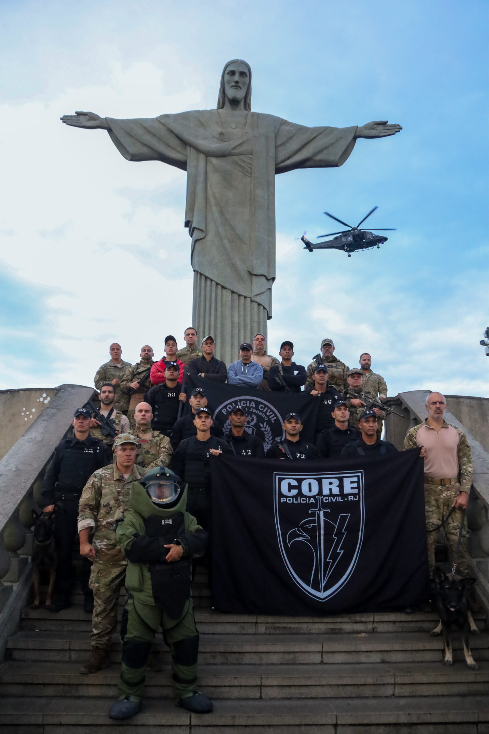 Santuário do Cristo Redentor e Polícia Civil se unem para treinamento de eventos internacionais
