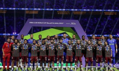 Jogadores do Fluminense