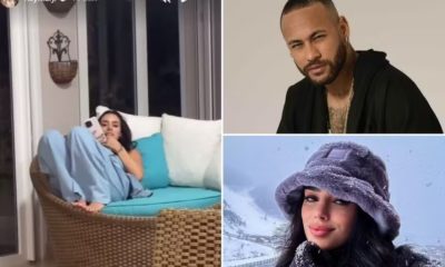 Neymar compartilha vídeo de Bruna Biancardi