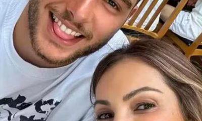 Patrícia Poeta ao lado do filho