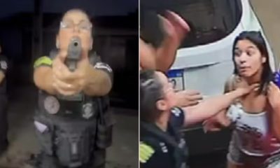 Polícia invade casa por engano e aponta arma para os donos do imóvel