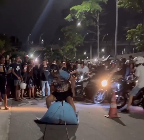 Rolezinho na Barra da Tijuca