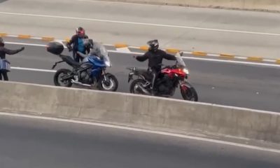 Roubo de moto na Avenida Brasil