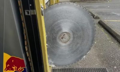 Americano escapa por pouco de ser atingido por lâmina que se soltou de serra; assista ao momento! (Foto: Divulgação)