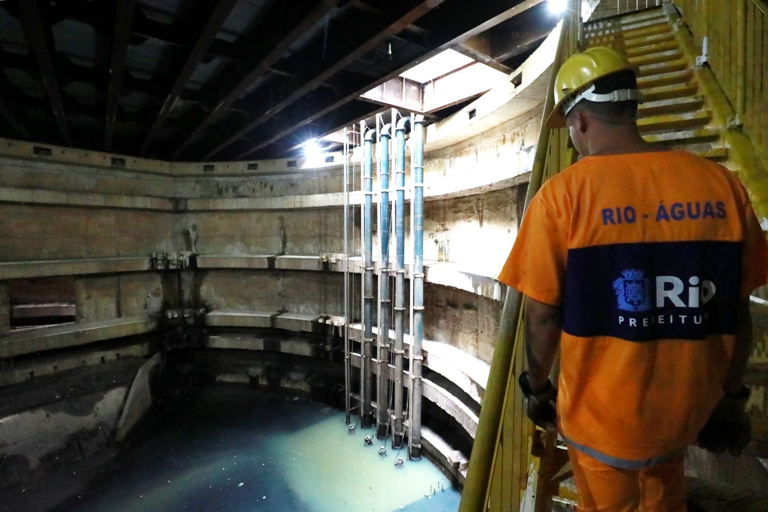 Piscinões da Grande Tijuca agora podem ser operados à distância