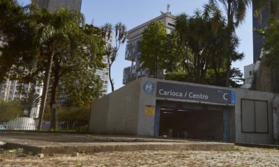 Estação do metrô Carioca/Centro
