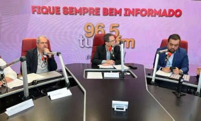 Governador Cláudio Castro participa do Jornal da Tupi