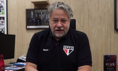 Julio Casares, presidente do São Paulo, detona John Textor do Botafogo