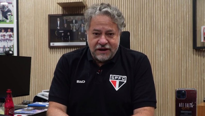 Julio Casares, presidente do São Paulo, detona John Textor do Botafogo