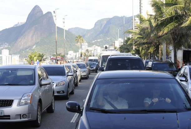 Congestionamento no Rio de Janeiro