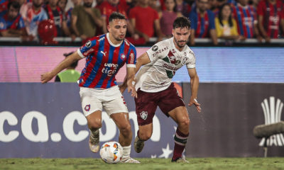Cerro Porteño x Fluminense (Foto: Lucas Merçon/Fluminense FC)