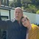 Bruce Willis e a filha Rumer Willis