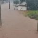 Chuva provoca alagamentos no Rio Grande do Sul.