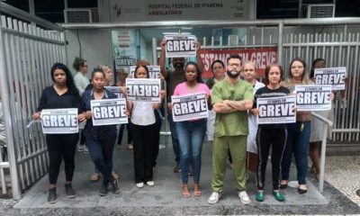 Funcionários de Hospitais Federais em Greve no Rio de Janeiro