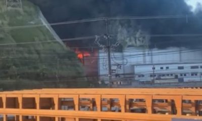 Incêndio em Duque de Caxias.