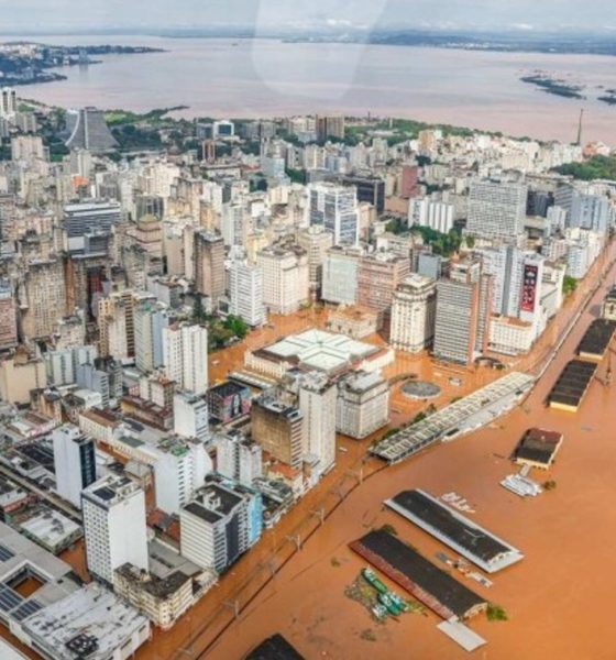 Chuva no Rio Grande do Sul.