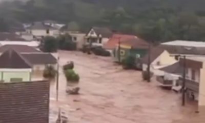 Temporal causa estragos no Rio Grande do Sul