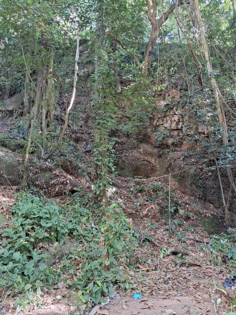 Local onde israelense é encontrada morta em Santa Teresa.