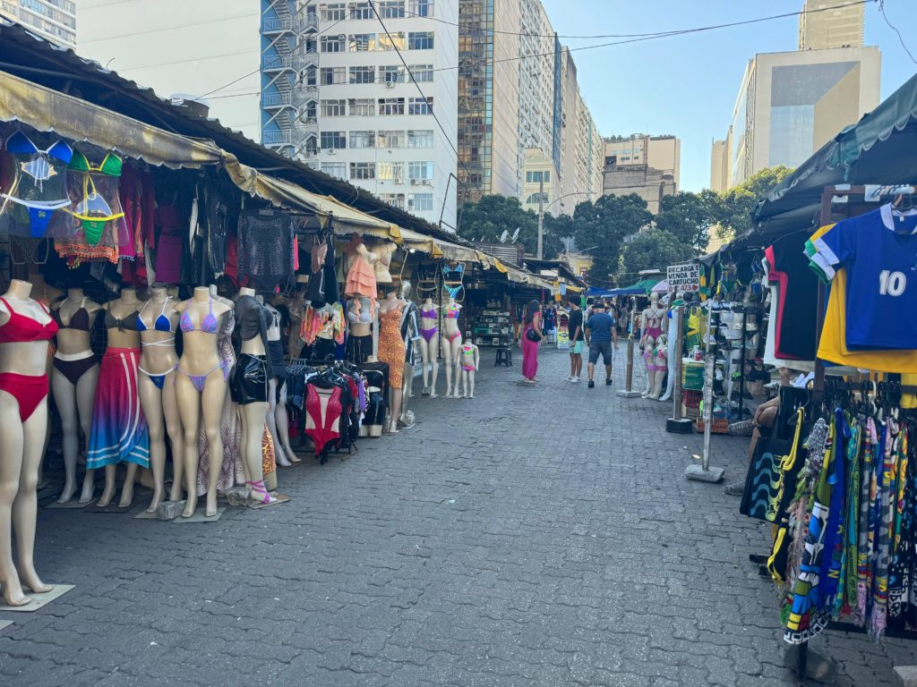 Saara, região de comércio popular no Centro do Rio.