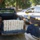 Agentes da Polícia Rodoviária Federal apreenderam 100kg de pasta base de cocaína no Rio
