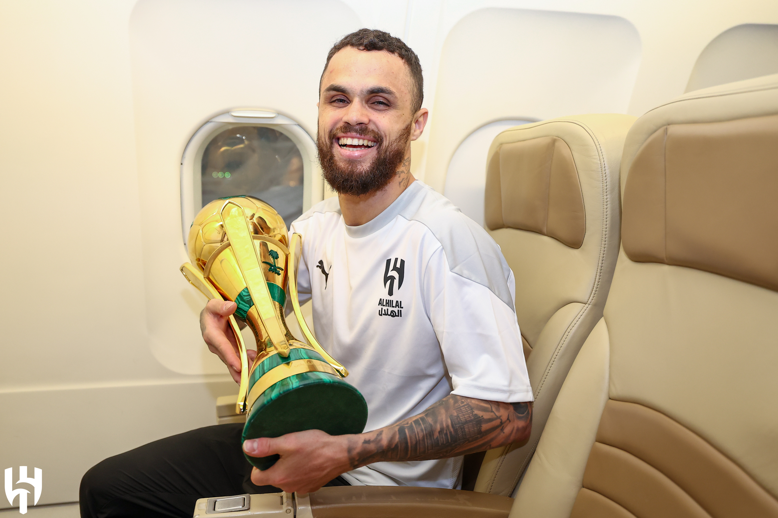 Michael. Al-Hilal (Foto: Divulgação/Al-Hilal)